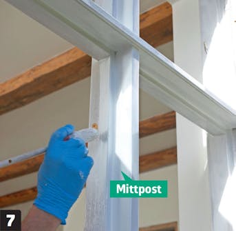 Måla fönster invändigt Måla fönster invändigt